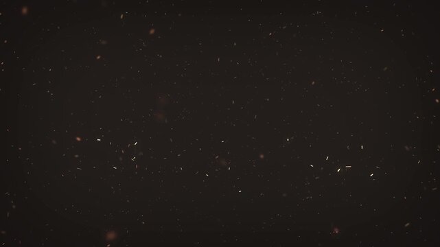 Slow Motion Golden Particles Luxury Background
A slow motion animation of flying gold confettis particles on a night space background with depth of field blur