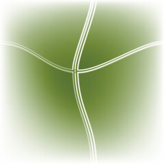 Abstract olive green geometric background with crossing linear glow lines © SarifinJahan