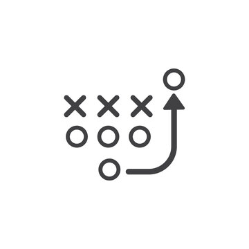 Business people, human resources, office management - icon. Simple vector illustration