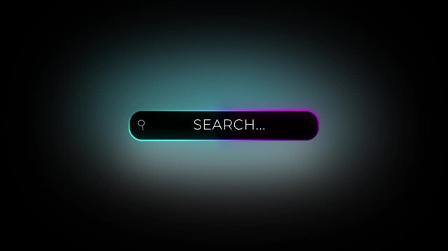 Web chat icon with a search bar