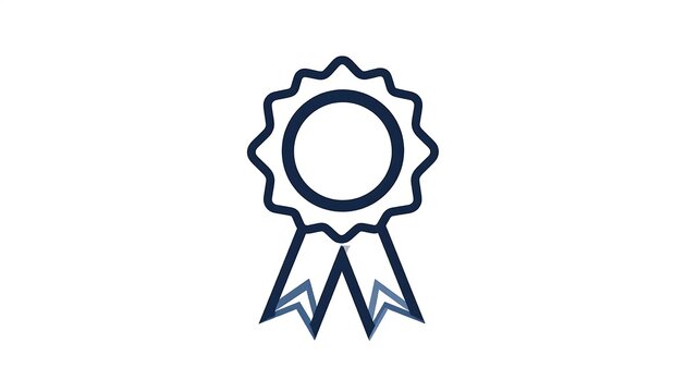 Minimalist lightbulb icon with creative spark design.