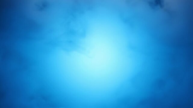 Dark smoke dissipating to reveal a bright blue center representing mental clarity and focus