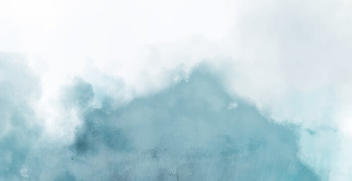 Abstract watercolor art background template. blue gray watercolor backdrop empty space for text, banner, presentation or product display graphic design