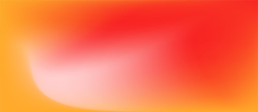 Blurred color gradient background, abstract red grain gradation texture, vector soft yellow texture blur abstract background