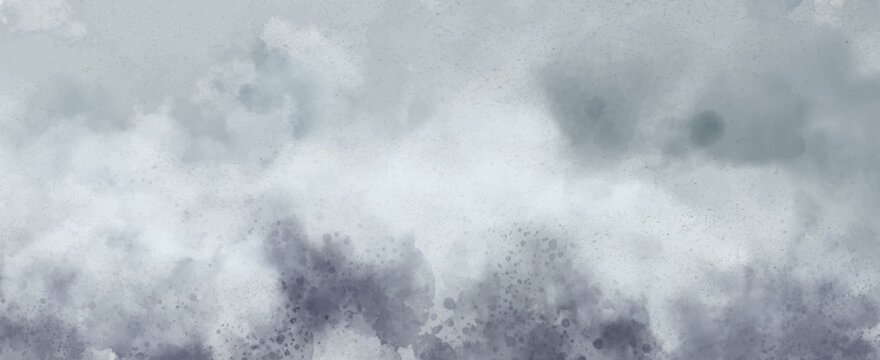 Abstract watercolor art background template. blue gray watercolor backdrop empty space for text, banner, presentation or product display graphic design