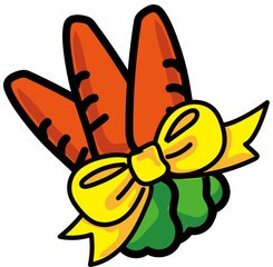 당근부케,carrot bouquet © sunhee