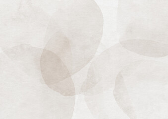 Minimal beige watercolor background with translucent organic shapes and soft neutral texture. Elegant hand-painted abstract backdrop for branding, invitations, stationery and digital paper. © MDArt