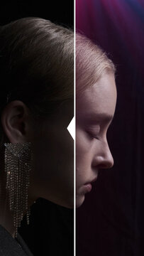 Premium Overlays Volumetric Lights 5 VERTICAL &ndash; Cinematic God Rays, Light Beam Effects and Atmospheric Lighting Overlays for Video Editing and Motion Graphics