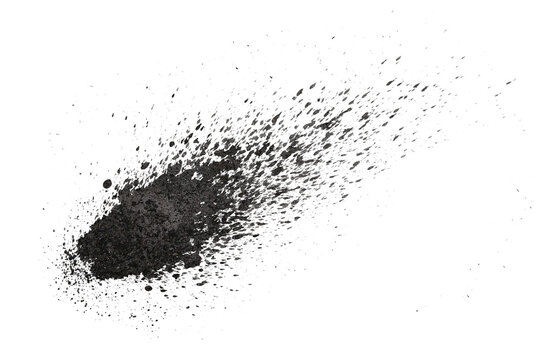  mud splash isolated transparency background.
