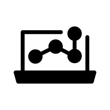Data Driven Decision Icon Vector Symbol Design Illustration