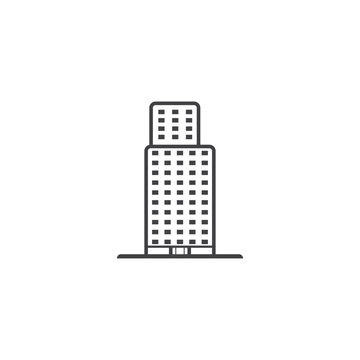 vector illustration of building