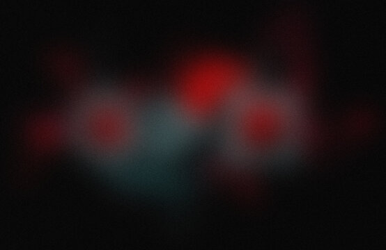 Mysterious red and purple cosmic cloud in space