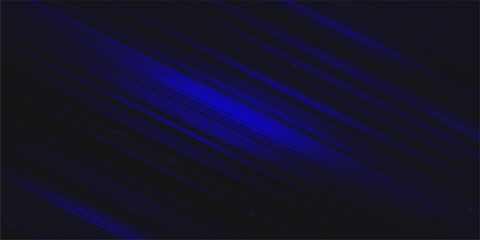 Obraz premium Abstract blue background with glowing digital lines, dynamic wave energy, and soft blur motion effect for modern technology wallpaper