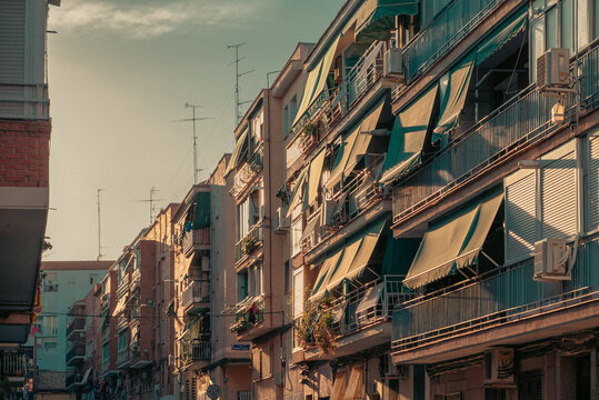 Aquitectura de edificios en Madrid