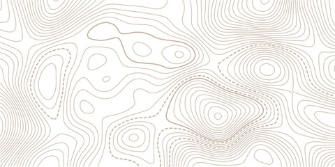 Vector contour topographic map background. Topography and geography map grid. Abstract outline grid, vector illustration. © NAZMA