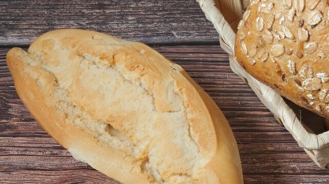 different types of healthy bread