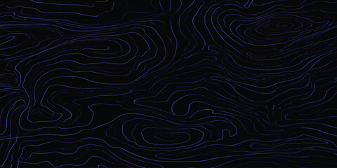 Dark blue topographic map style line pattern background with topography abstract background geometry elevation geography cartography technology scientific structure complexity navigation © MD OSMAN