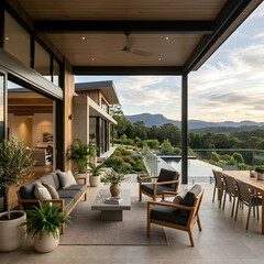 Fototapeta premium Outdoor area 