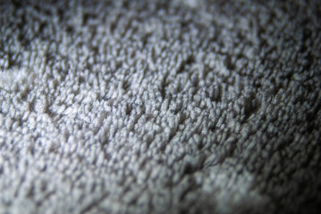 White Terry Cloth Fabric Texture Background Close Up © Anton