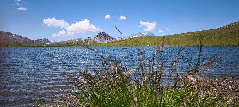Lac de l'ouillette, val d'is&egrave;re, savoie