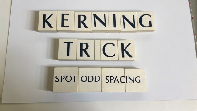 Understanding Kerning with Block Letters: A Visual Guide to Enhancing Typography and Letter Spacing Techniques