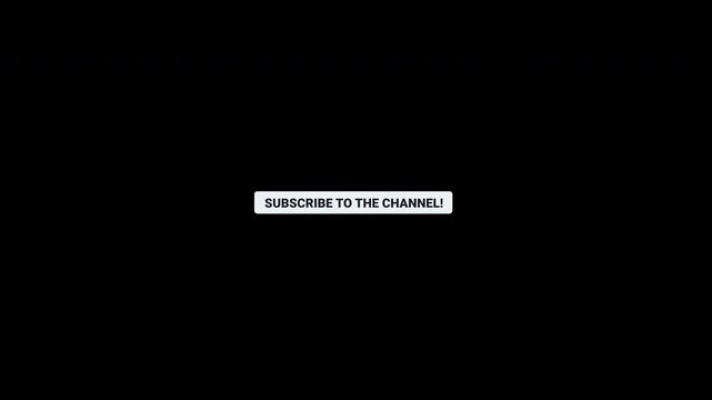Subscribe To The Channel Animation Badge
