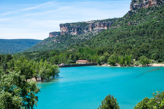 Embalse de la toba in Cuenca, Spain