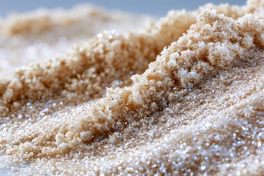 Loose Beige Powder Texture With Soft Sparkle