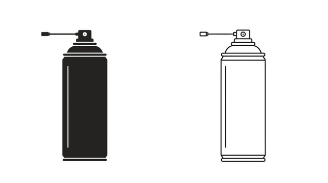 spray can vector