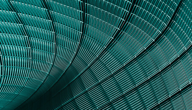 Abstract green geometric pattern with texture