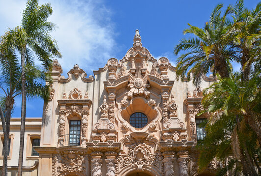 Architecturally the Casa de Balboa will find a mish mash of styles including, Gothic, Plateresque, Baroque, Rococo and Spanish Colonial. San Diego California United States of America