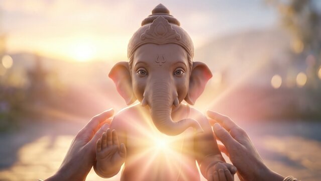 Lord Ganesha Birth &ndash; Divine Awakening of the Sacred Child