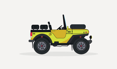 Fototapeta premium Jeep vehicle design