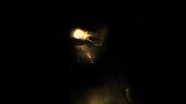 Light organic leaks effect background animation stock footage. Lens light leaks flashing around making an elegant abstract background animation. Classic Light Leak in 4k