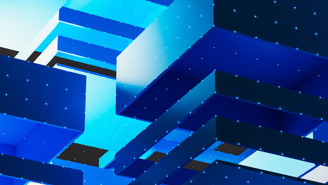 Layered data architecture technology in structured design