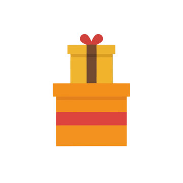 Stack of Gift Boxes with Ribbon