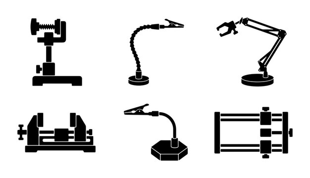 Third Hand Tools Collection, Soldering Clamps, Vise, Robotic Arm, Crafting Aids, DIY Electronics Support