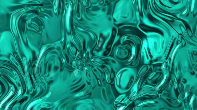 Abstract fluid liquid metal background animation. Chromatic metal textile levitating waving cloth. abstract texture of swirling liquid chrome metal 4k