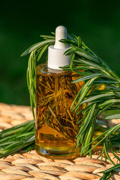 Aromatic rosemary oil for hair care and cosmetics