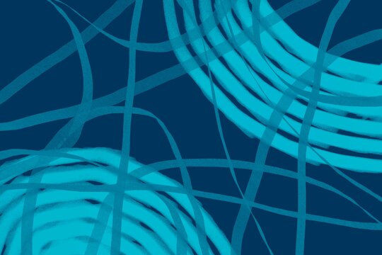 Abstract blue pattern on dark background
