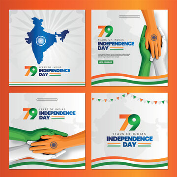 15 th August Indian Independence Day banner template design 