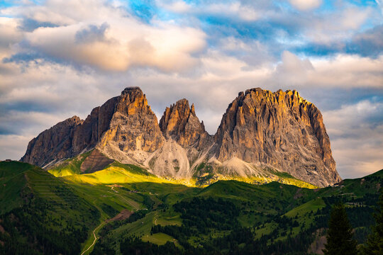 Sassolungo, Dolomity, Włochy