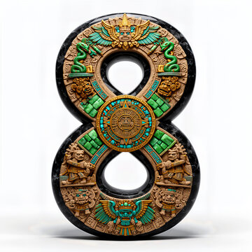 numero 8, aztecas, serpiente, emplumado, piramide, mexico, calendario, azteca, jade, tallado, artesanal, obsidiana, negro, simbolismo, mexicanidad, identidad, pueblo, precolombino, uensilios, abecedar