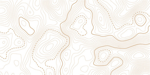 Topographic line contour map background, geographic grid map.Geographic line map with elevation assignments.Business concept. Vector illustration.  © AFROZAOPORNA