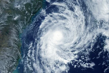 Hurricane, tornado from space. Elements of this image furnished by NASA © Artsiom P