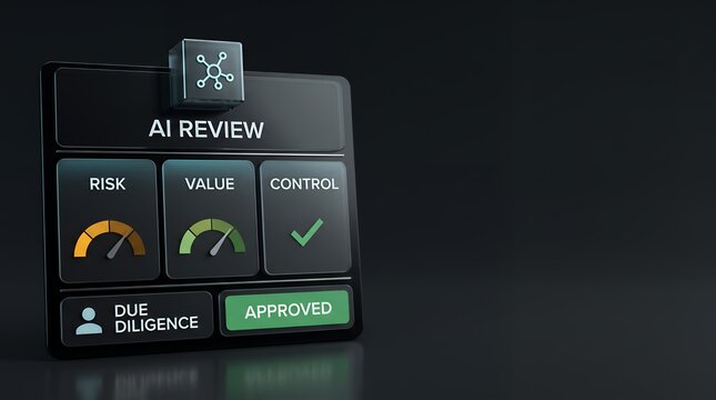 Ai trust status display showing responsible AI review results for verified trustworthy AI operations
