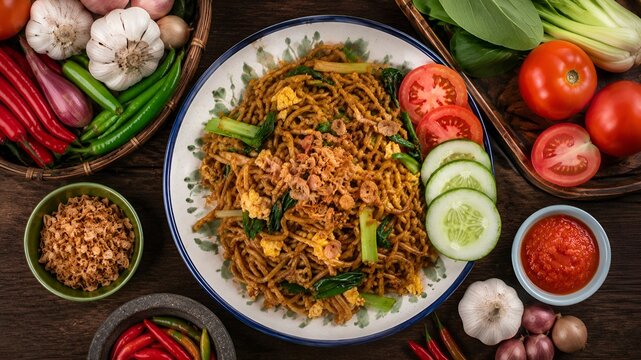 Indonesian Food Nasi Goreng Enak