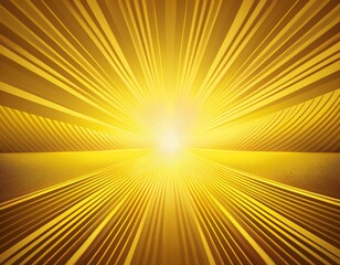 Fototapeta premium yellow sun burst abstract background