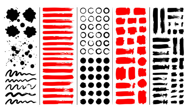 grunge sketch border, hand-drawn decorative brush