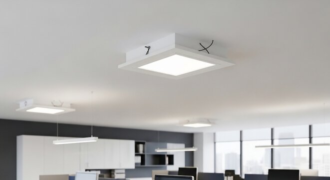Modern led ceiling light fixture